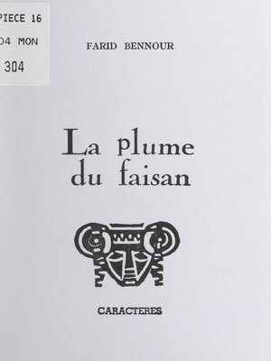 cover image of La plume du faisan
